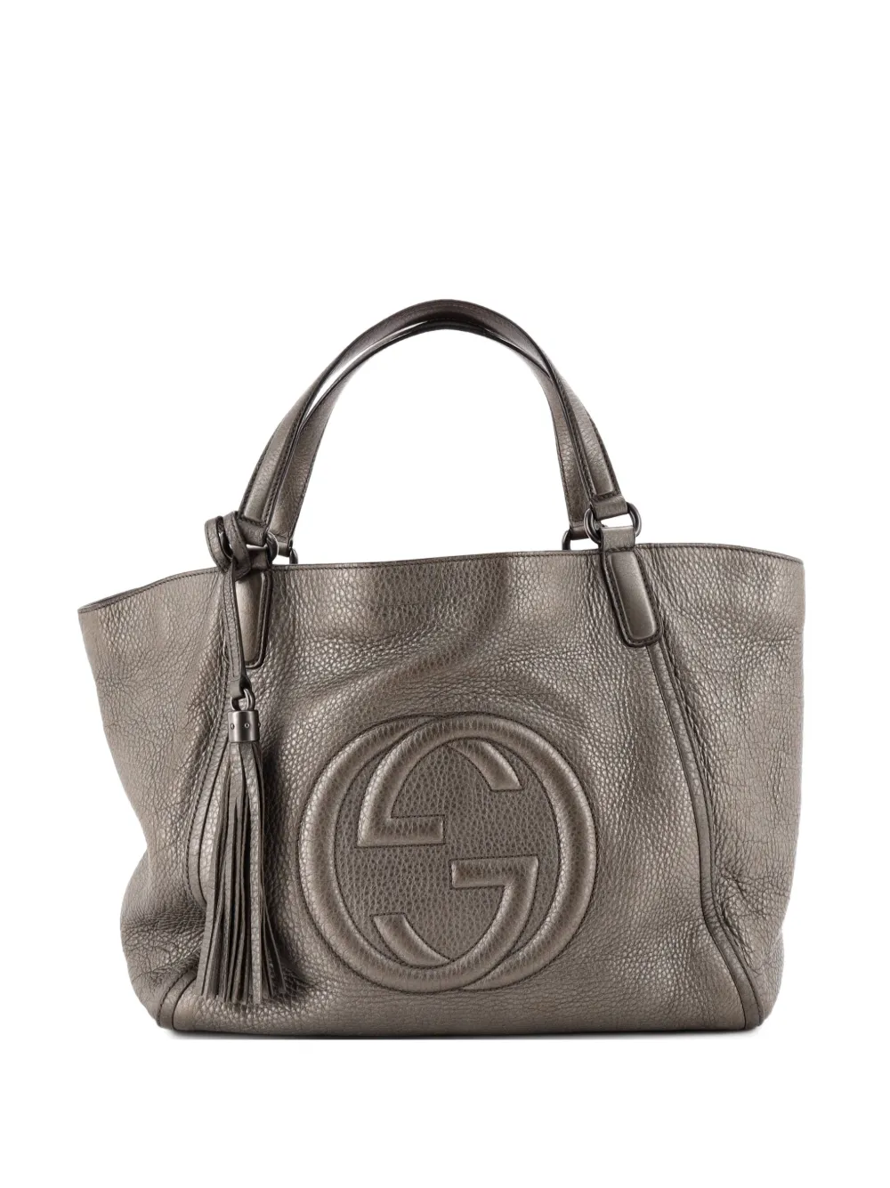 Gucci Pre-Owned Soho Leather Medium shoulder bag - Grigio