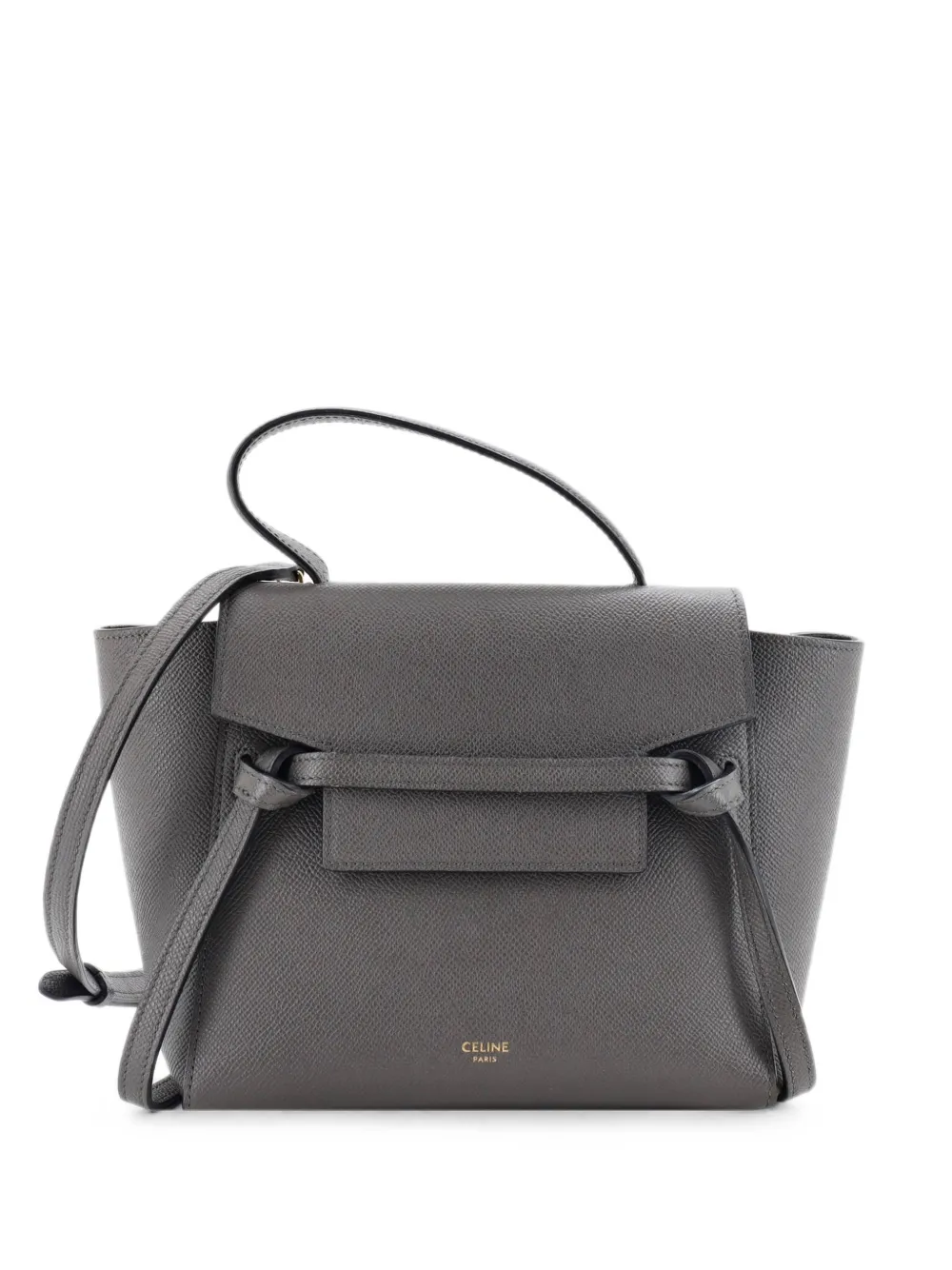 Celine Pre-Owned Belt Bag Textured Leather Nano shoulder bag - Grau