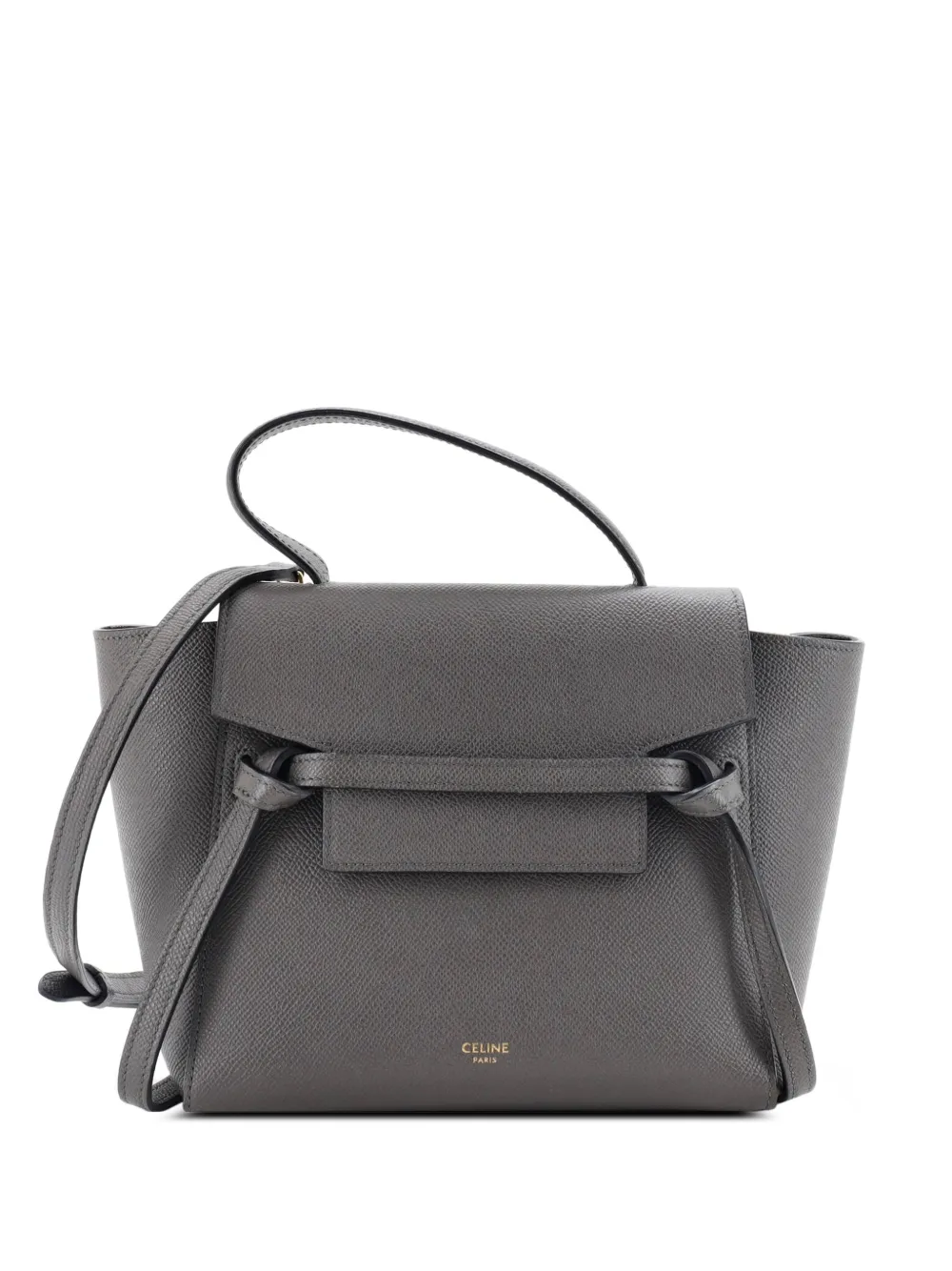Celine Pre-Owned Belt Bag Textured Leather Nano shoulder bag - Grigio