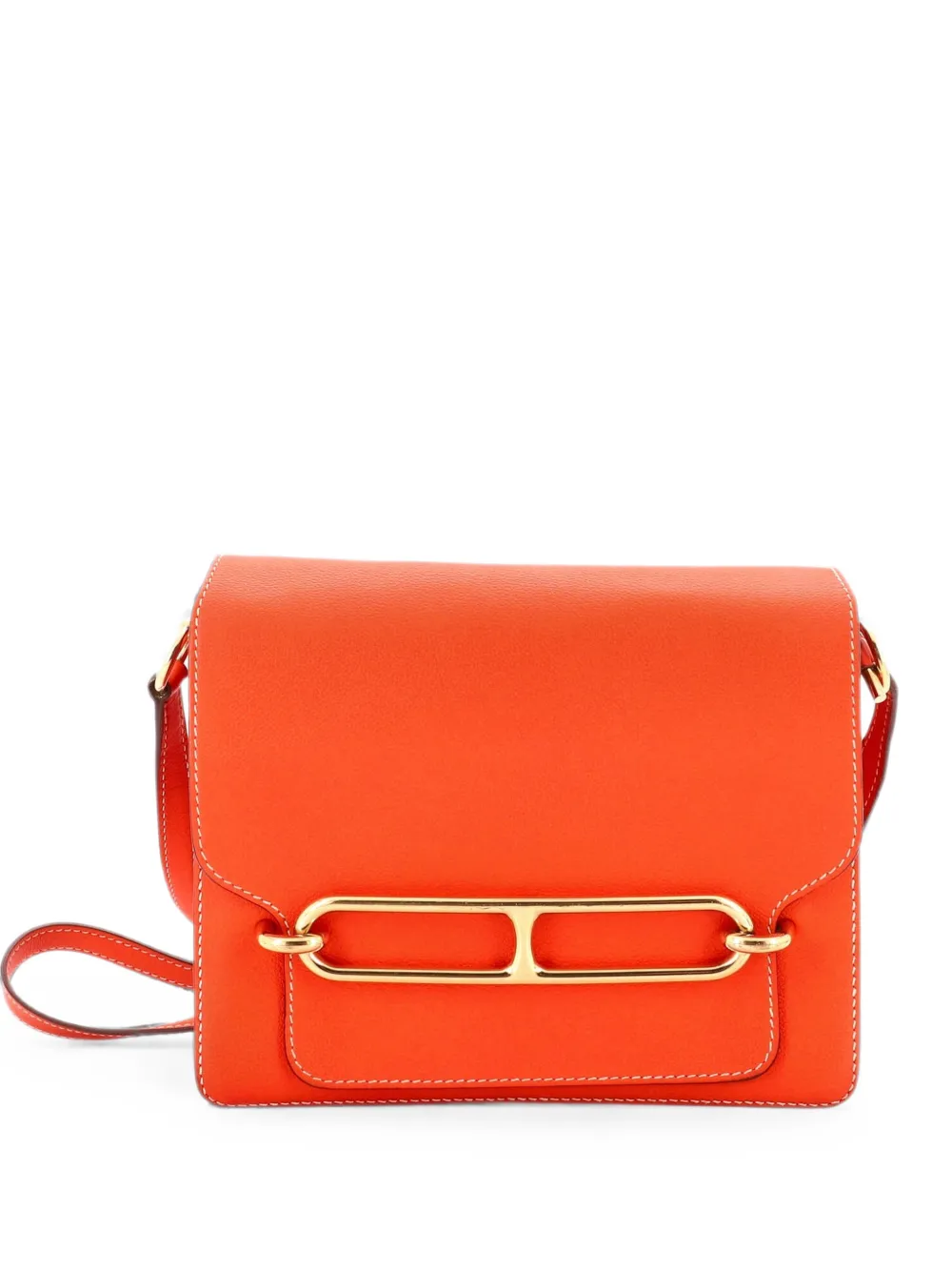 Hermès Pre-Owned Roulis Bag Evercolor 23 crossbody bag - Orange