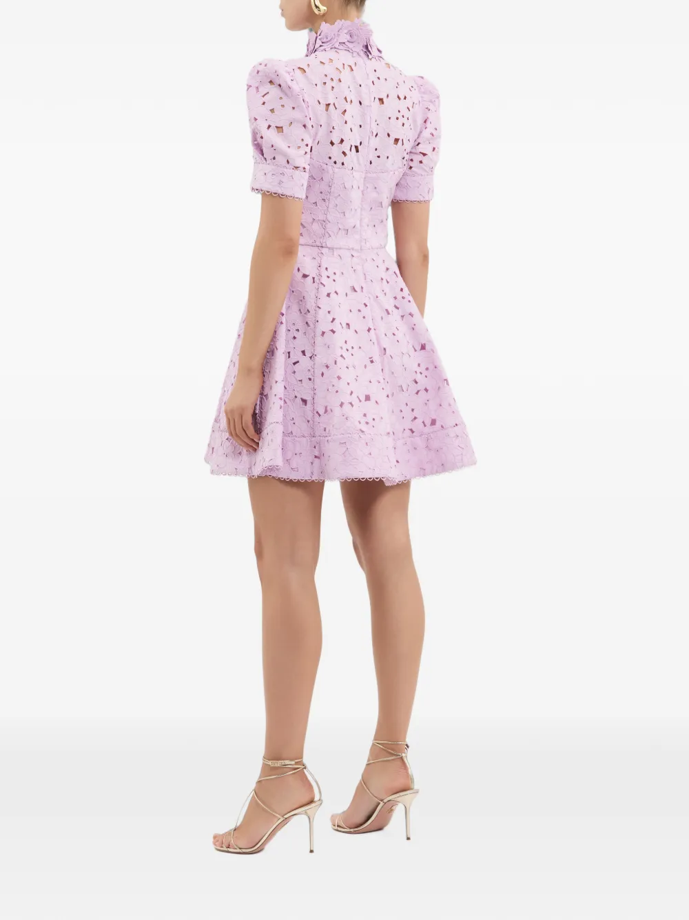 Rebecca Vallance Kitsu mini-jurk Paars