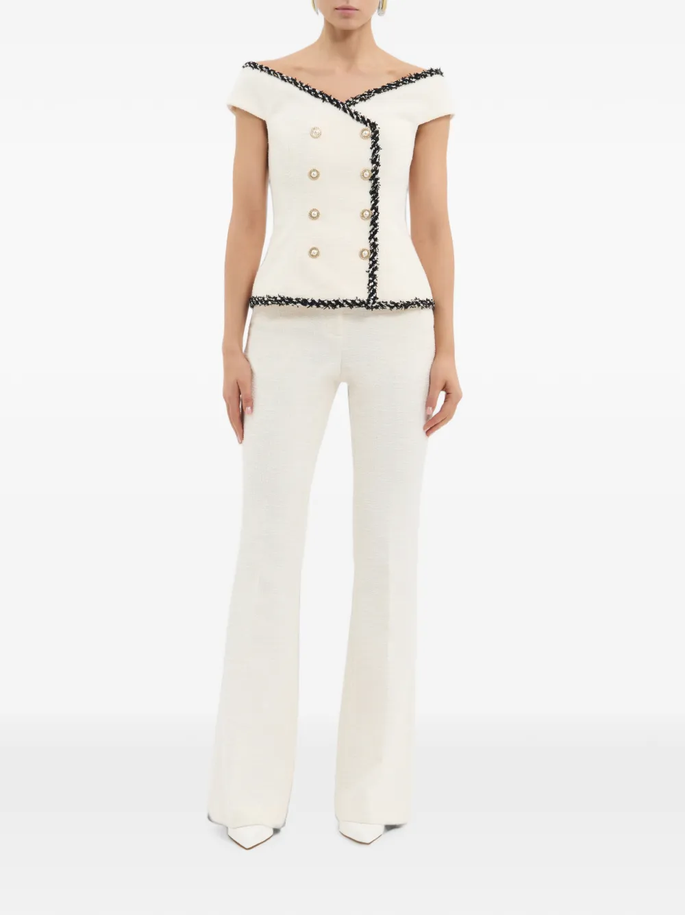 Rebecca Vallance Jacquie broek Beige