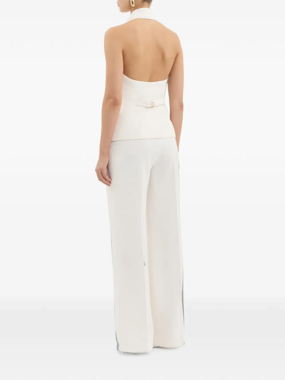 Rebecca Vallance Odilia Vest Top in Neutrals, view 4