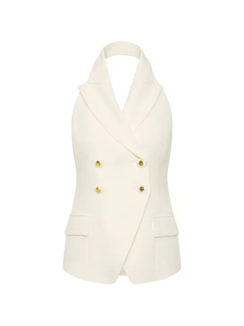 Rebecca Vallance top estilo chaleco Odilia