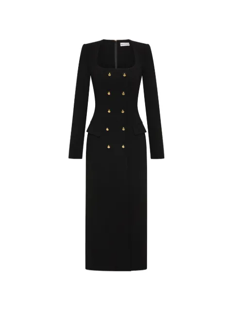 Rebecca Vallance Odilia long-sleeve midi dress