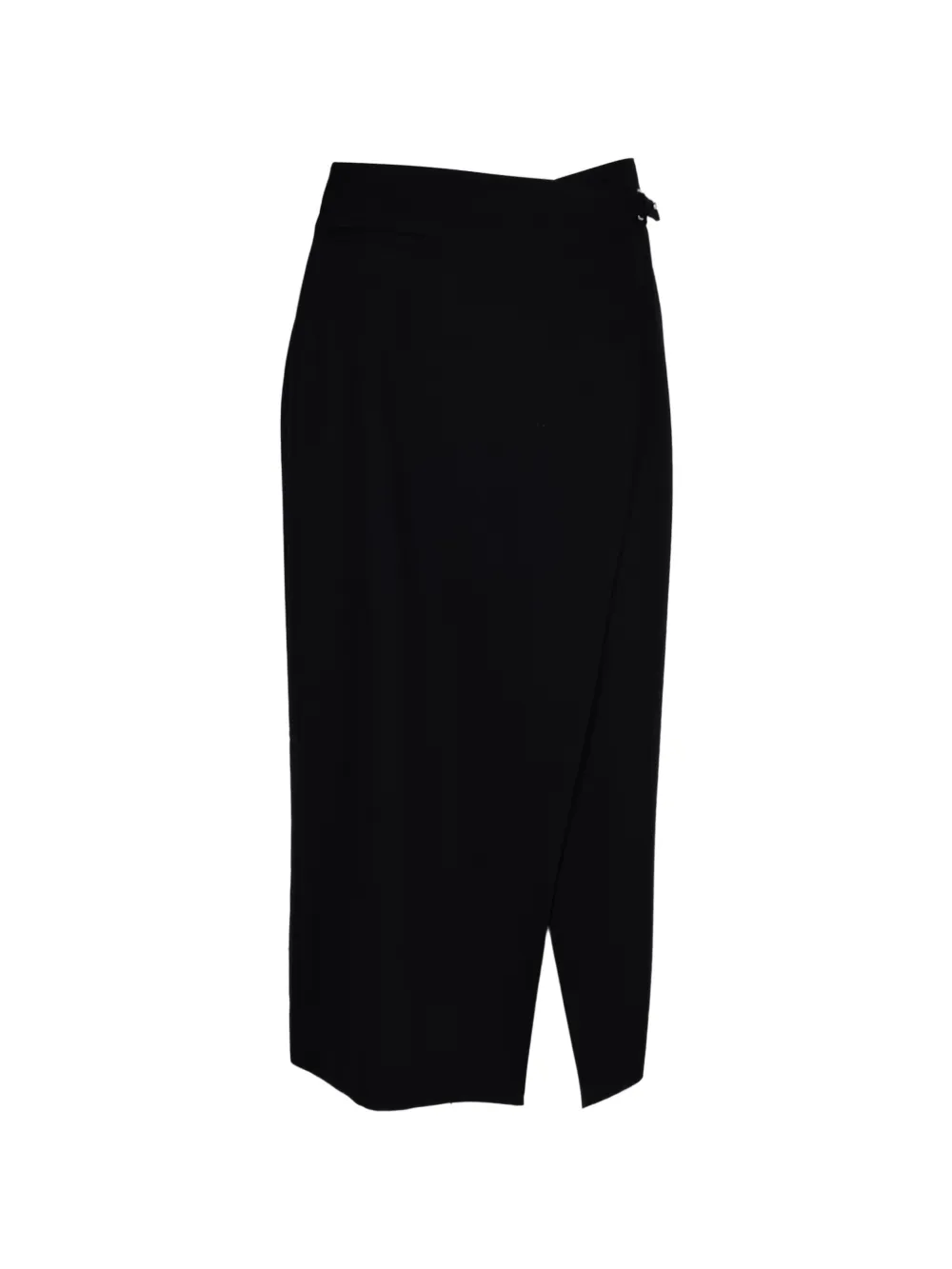 St. Agni tailored wrap midi skirt