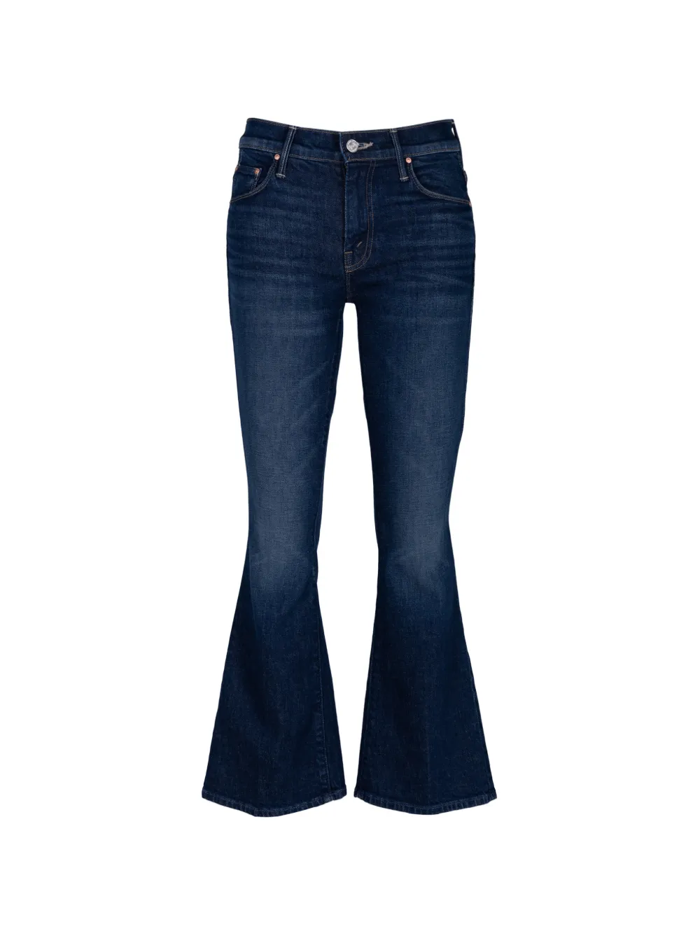 Mother The Lil Weekender Flared Jeans In 블루