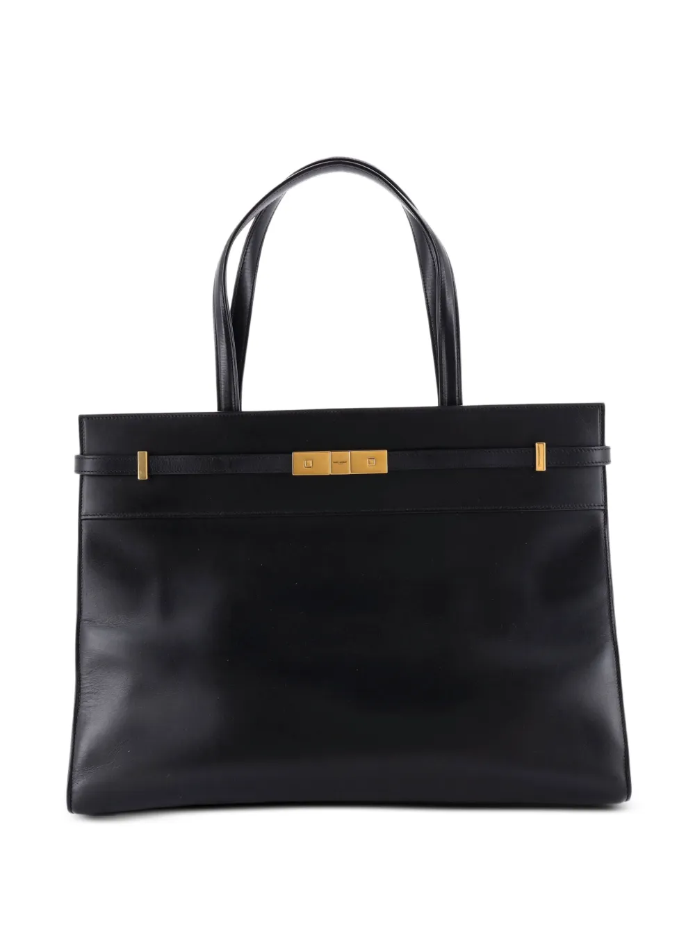 Saint Laurent Pre-Owned Manhattan Leather Medium tote bag - Schwarz