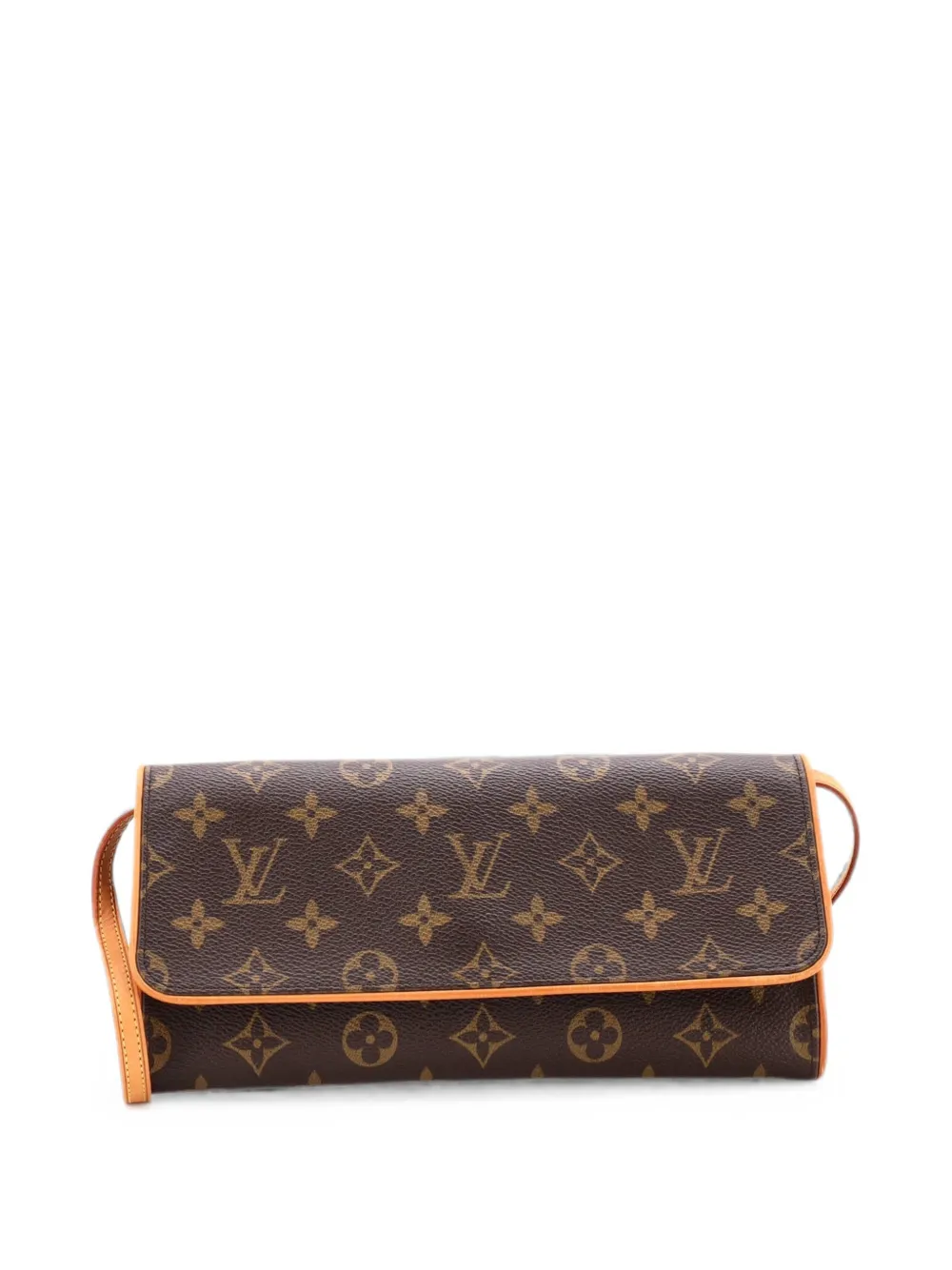 Louis Vuitton Pre-Owned Twin Handbag Monogram Canvas GM crossbody bag - Marrone