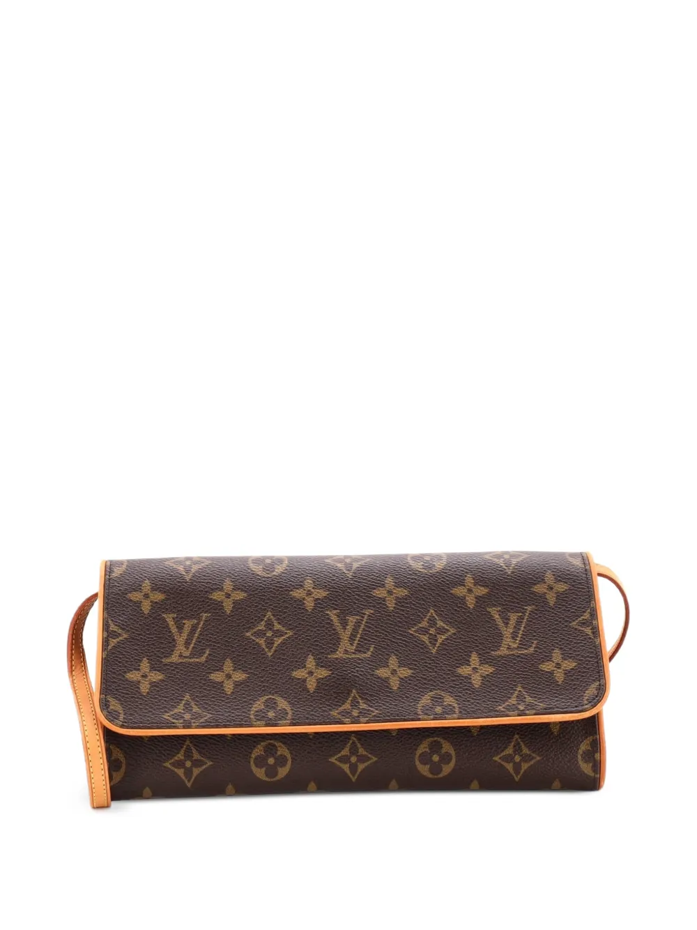 Louis Vuitton Pre-Owned Twin Handbag Monogram Canvas GM crossbody bag - Marrone