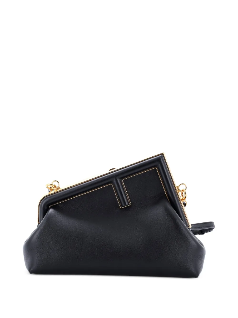 Fendi Pre-Owned First Bag Leather Small clutch bag - Nero