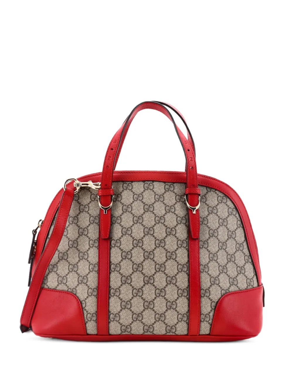 Gucci Pre-Owned Nice Top Handle Bag GG Coated Canvas Small satchel - Braun