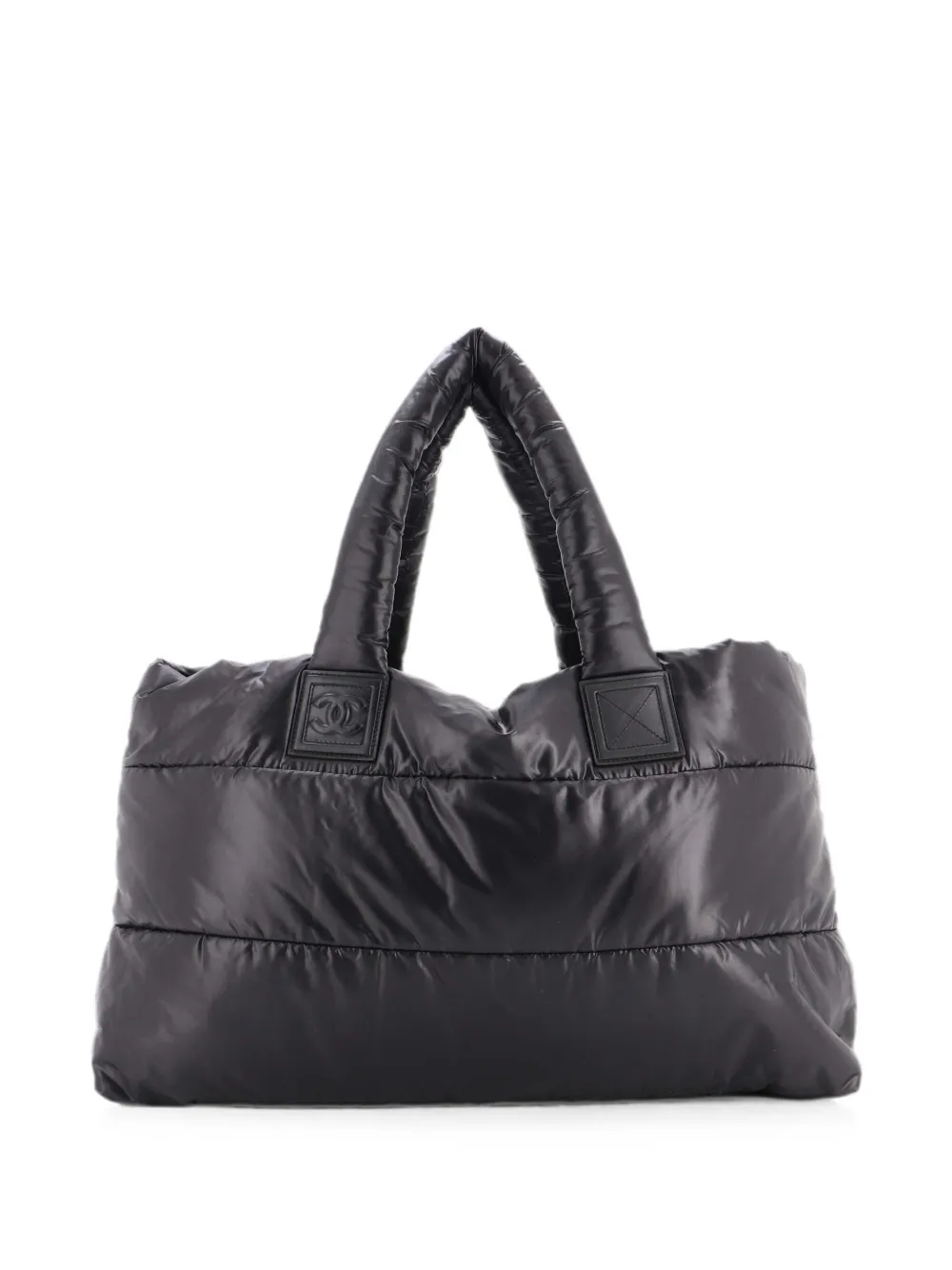 CHANEL Pre-Owned Coco Cocoon Reversible Quilted Nylon Large tote bag - Nero