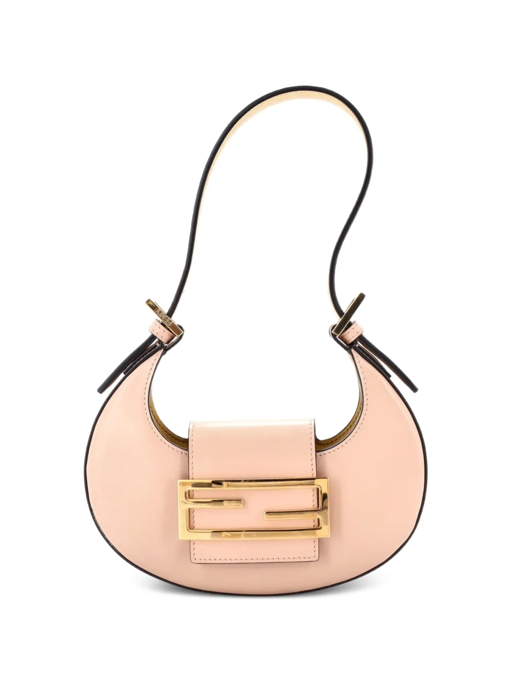 Fendi Pre-Owned Cookie Leather Mini hobo bag - Rosa