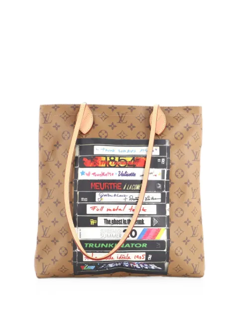 Louis Vuitton Pre-Owned Carry It Limited Edition Video Tape Reverse Monogram Canvas tote bag