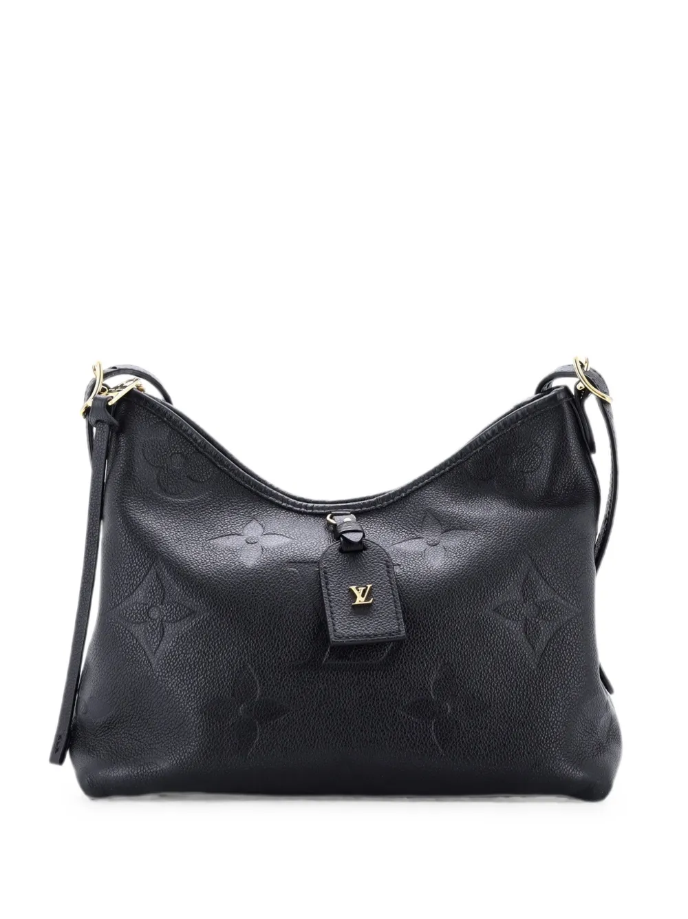 Louis Vuitton Pre-Owned CarryAll Monogram Empreinte Giant PM hobo bag - Nero