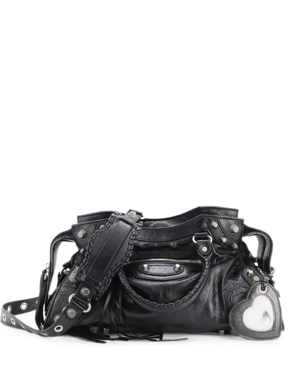Balenciaga Pre-Owned Neo Cagole City Bag Leather Medium shoulder bag - Schwarz