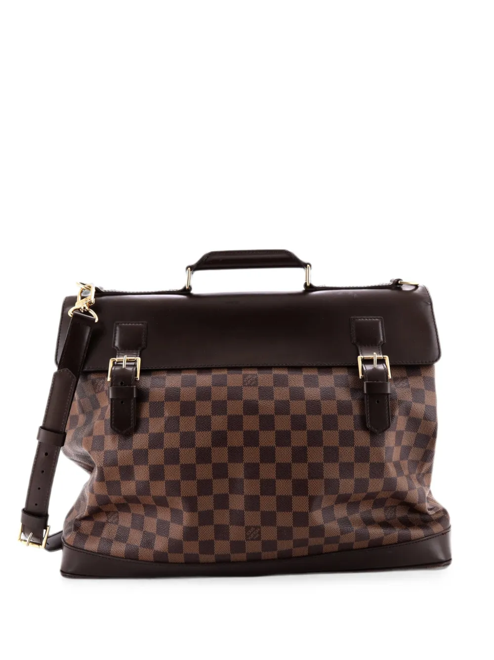 Louis Vuitton Pre-Owned West End Handbag Damier GM satchel - Marrone