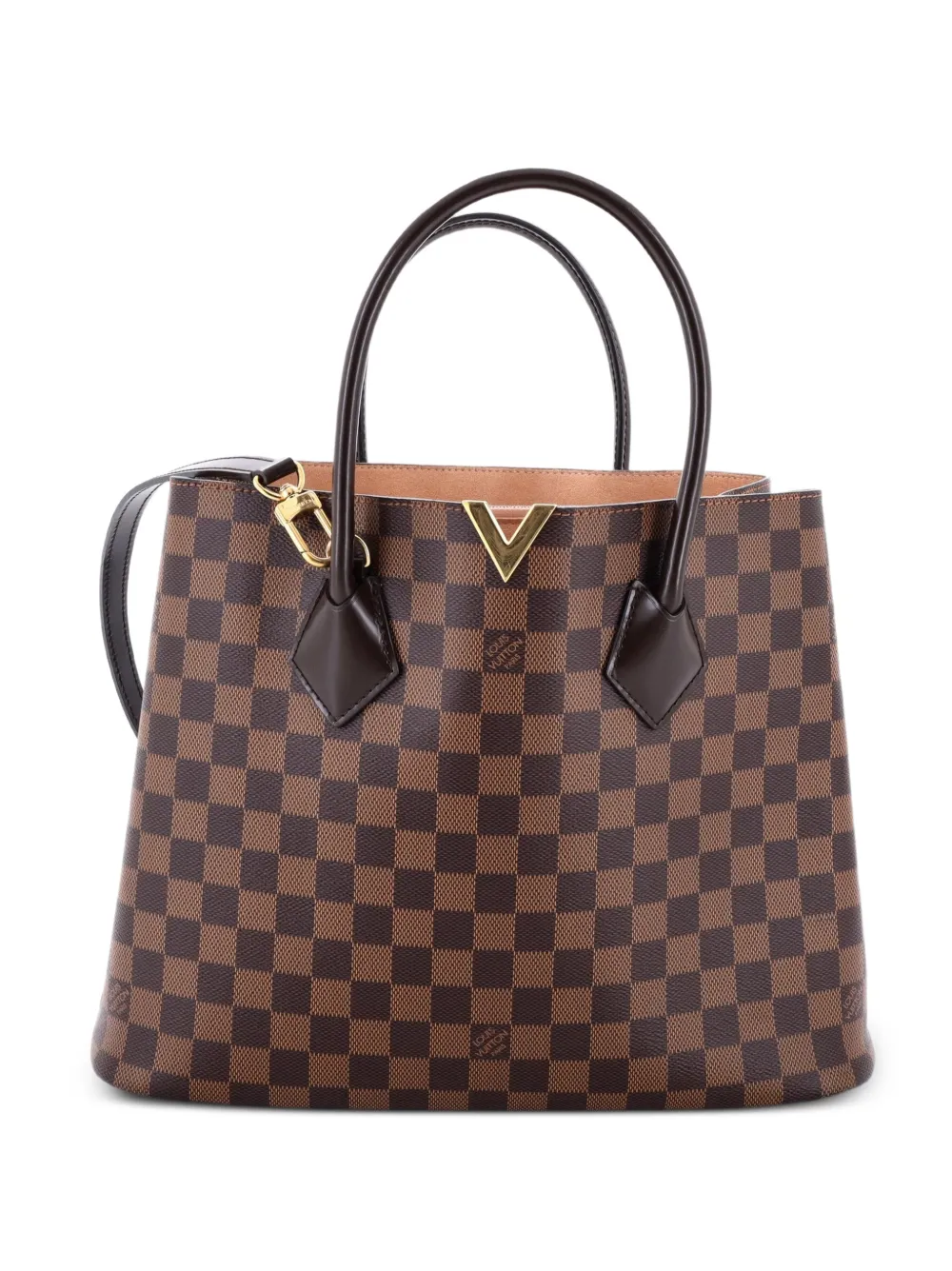 Louis Vuitton Pre-Owned Kensington Handbag Damier tote bag - Braun