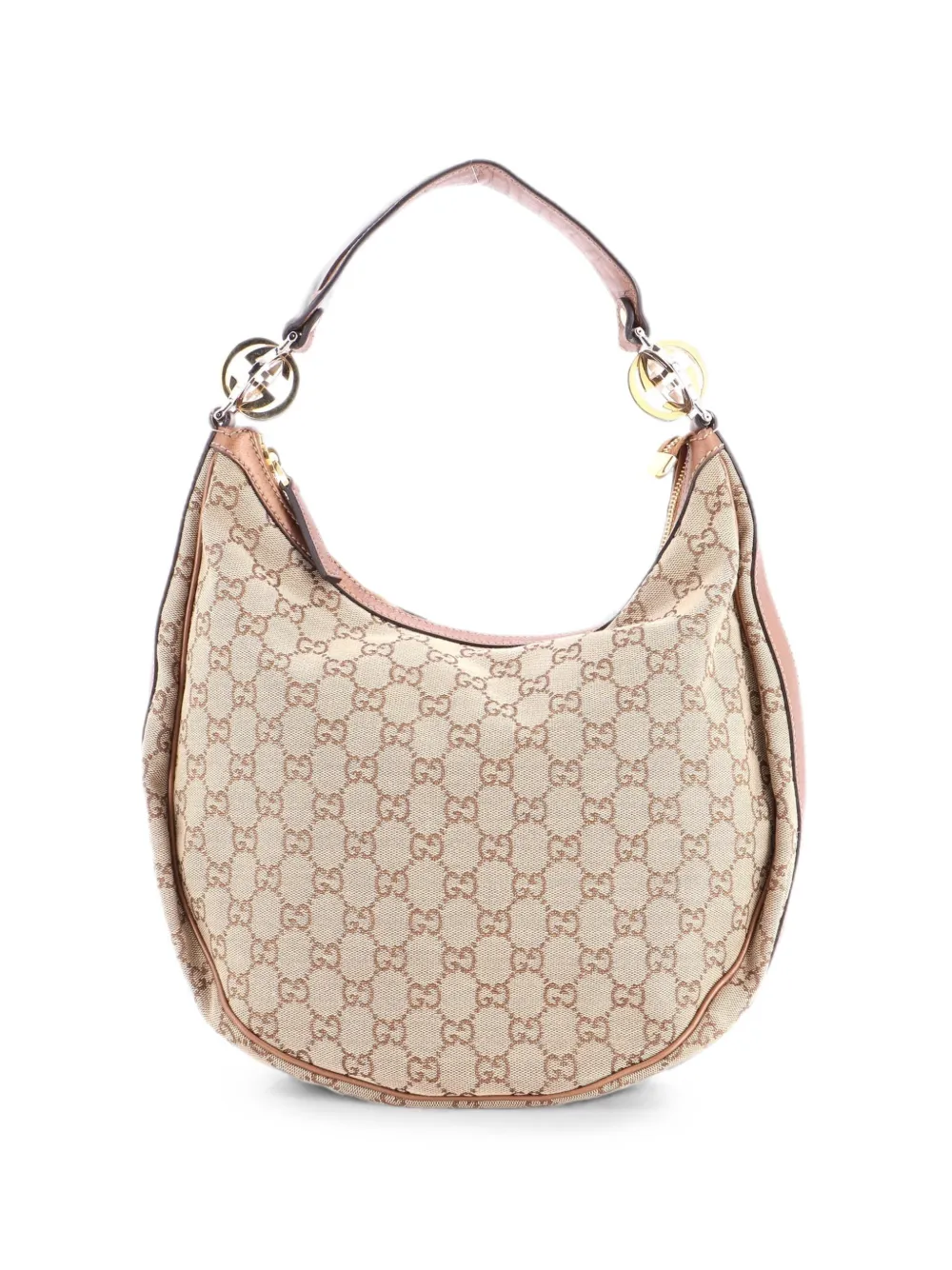 Gucci Pre-Owned Twins GG Canvas Medium hobo bag - Marrone