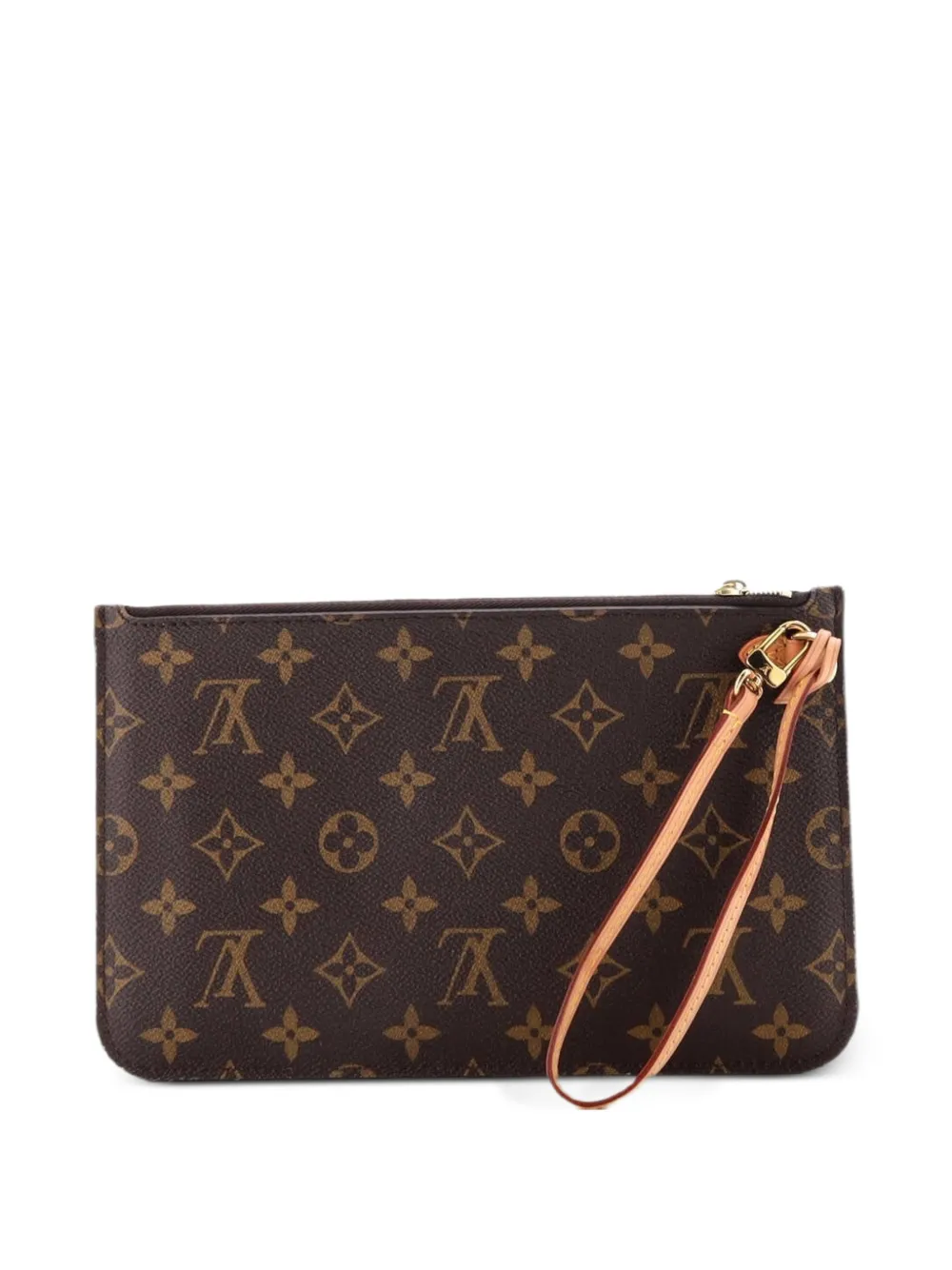 Louis Vuitton Pre-Owned Neverfull Pochette Monogram Canvas Large pouch - Braun