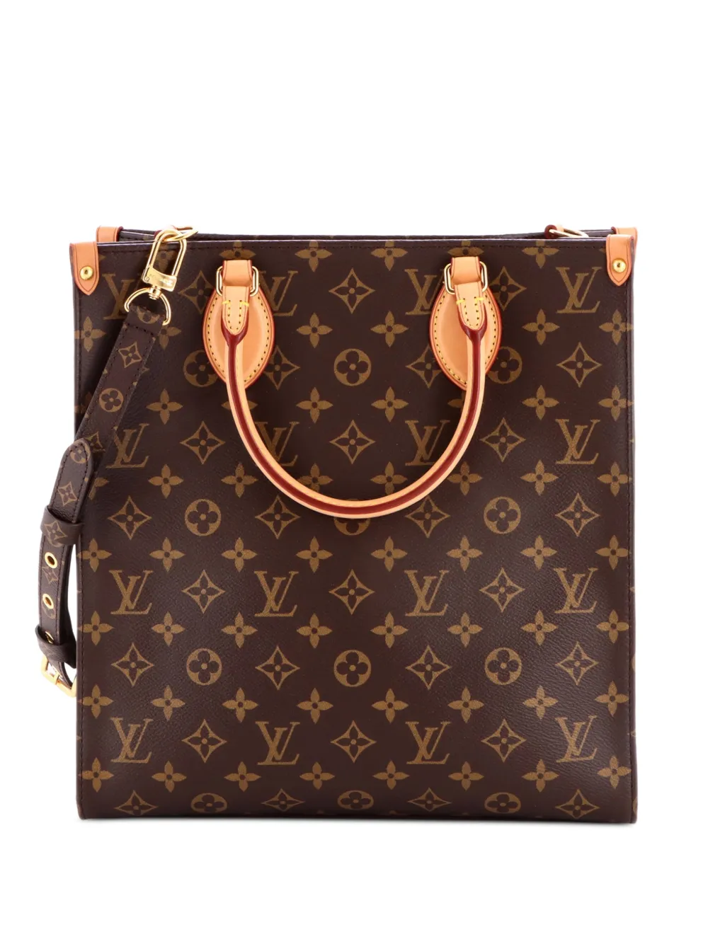 Louis Vuitton Pre-Owned Sac Plat NM Bag Monogram Canvas PM shoulder bag - Braun