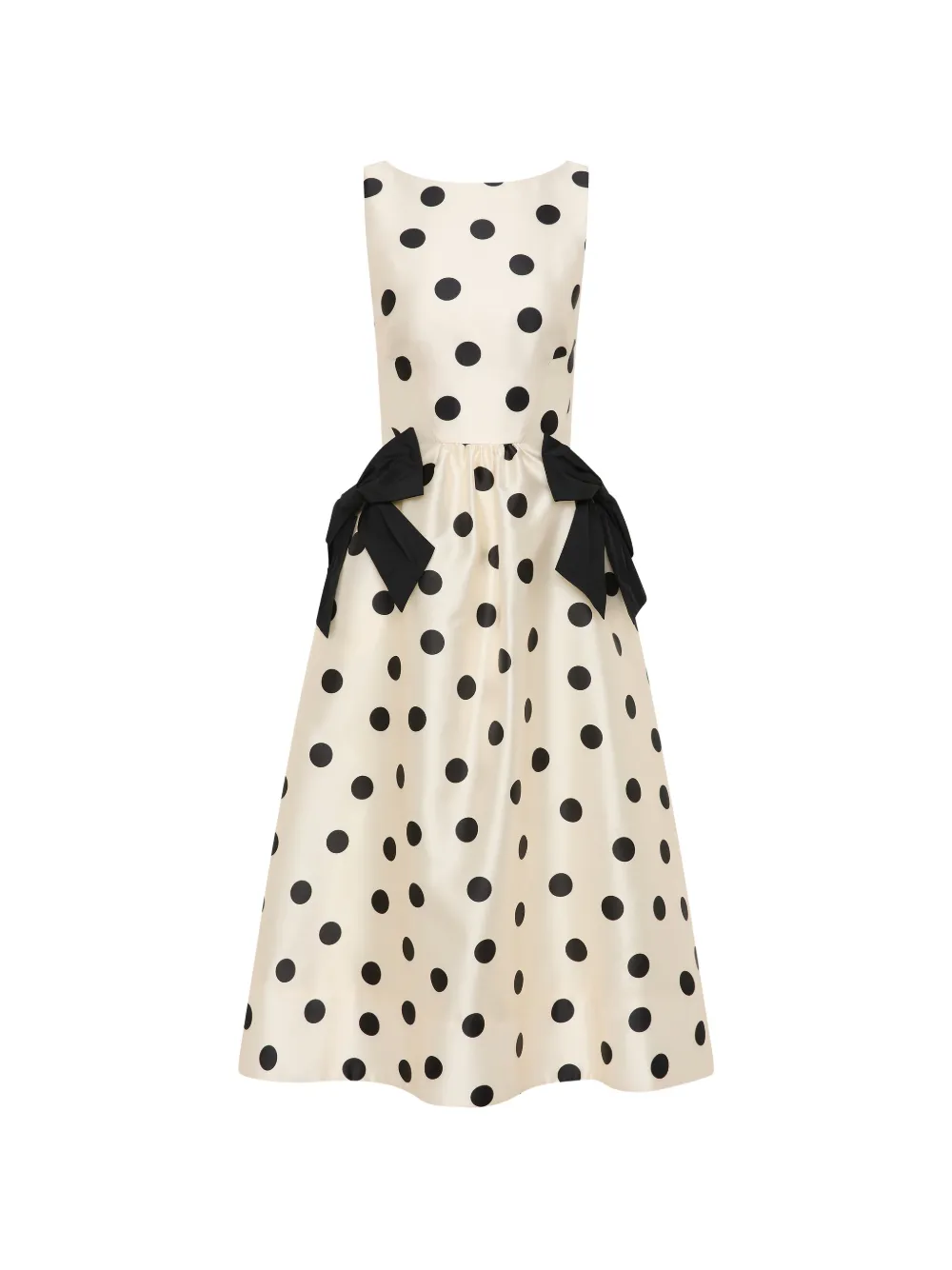 Rebecca Vallance Bacio midi-jurk Beige