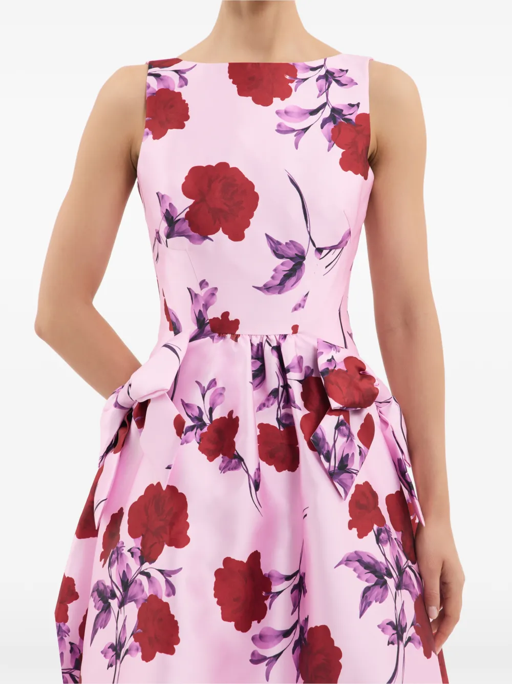 Rebecca Vallance Melora midi-jurk Roze