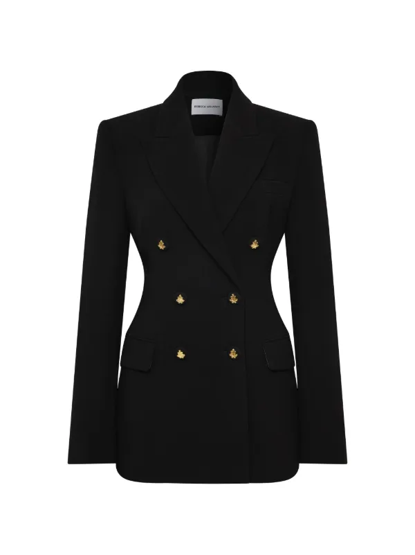 Rebecca Vallance Odilia Blazer in Black