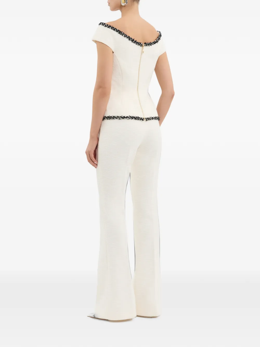 Rebecca Vallance Jacquie top Beige