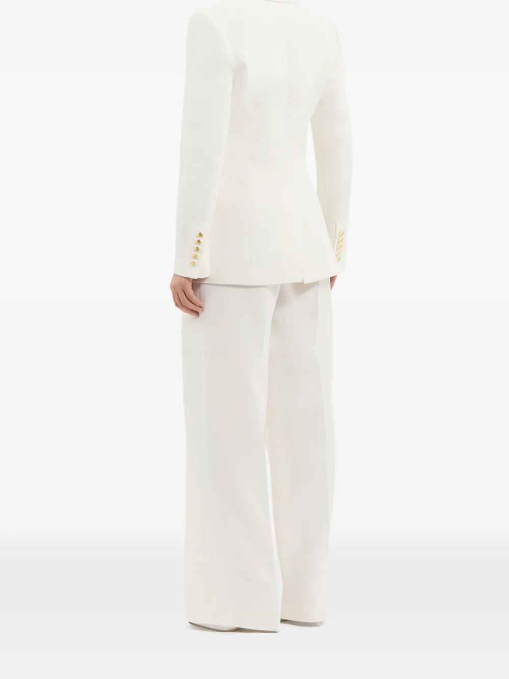 Rebecca Vallance Odilia wide trousers Beige
