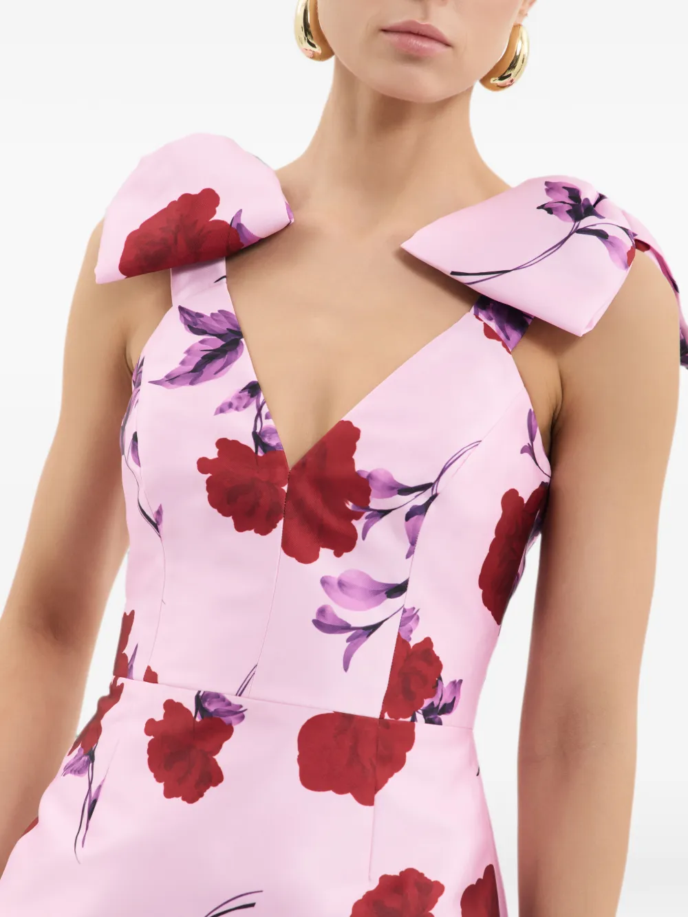Rebecca Vallance Melora mini-jurk Roze