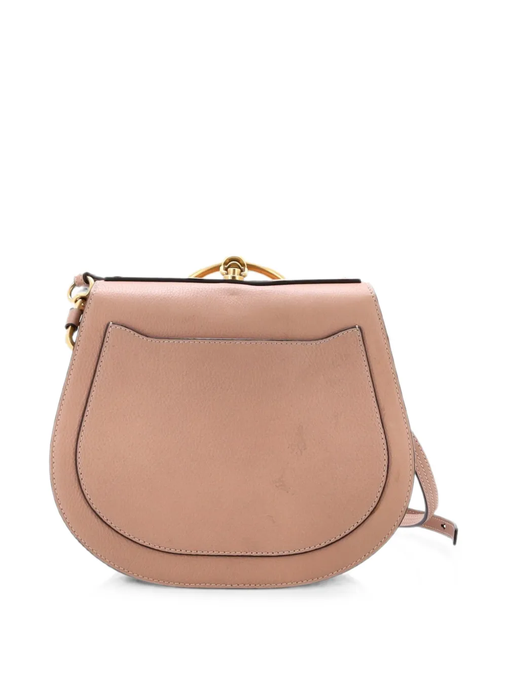 Chloé Pre-Owned Nile Leather Medium crossbody bag - Nude