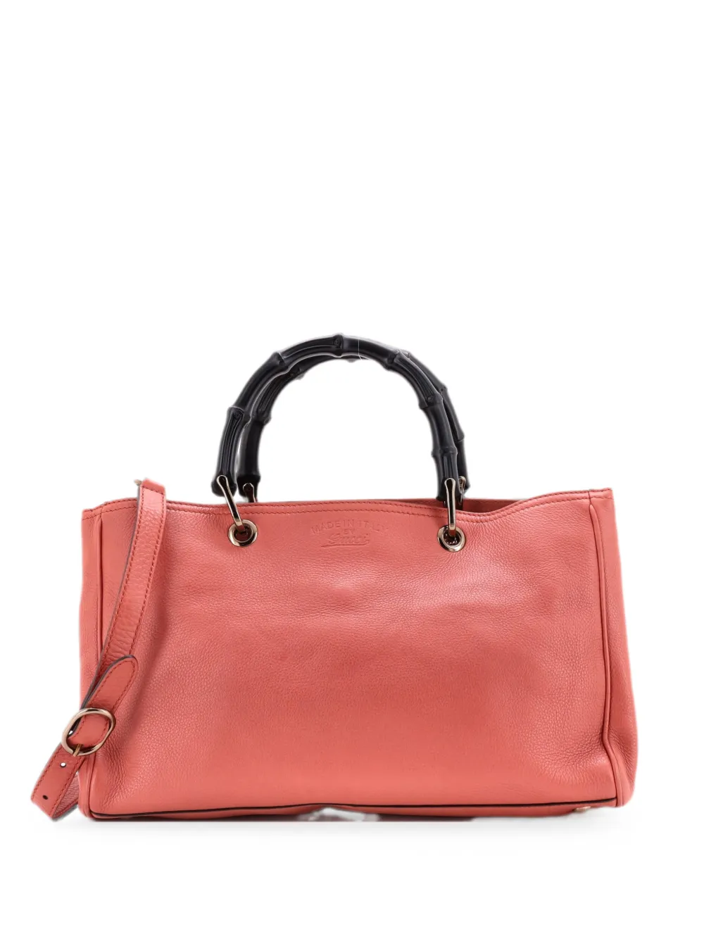 Gucci Pre-Owned Bamboo Shopper Leather Medium tote bag - Rosa