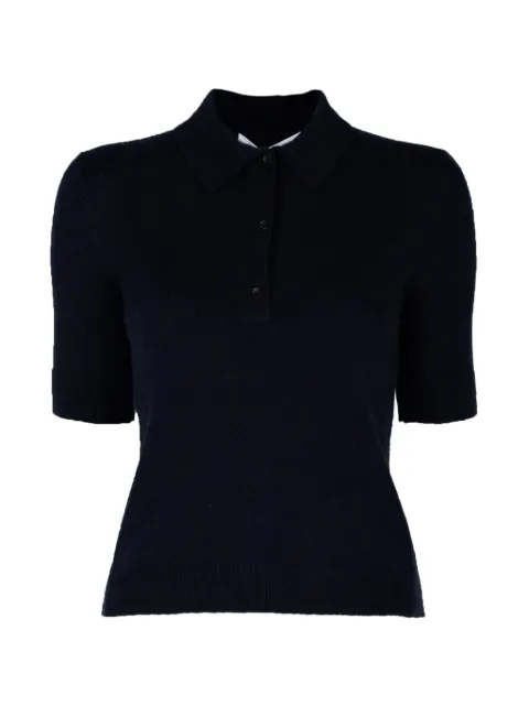 Maria McManus short-sleeve button-up polo shirt