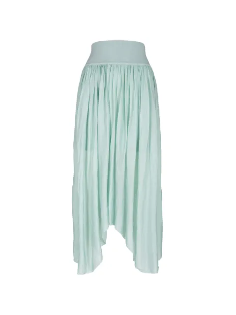 Maria McManus Wave pleated midi skirt