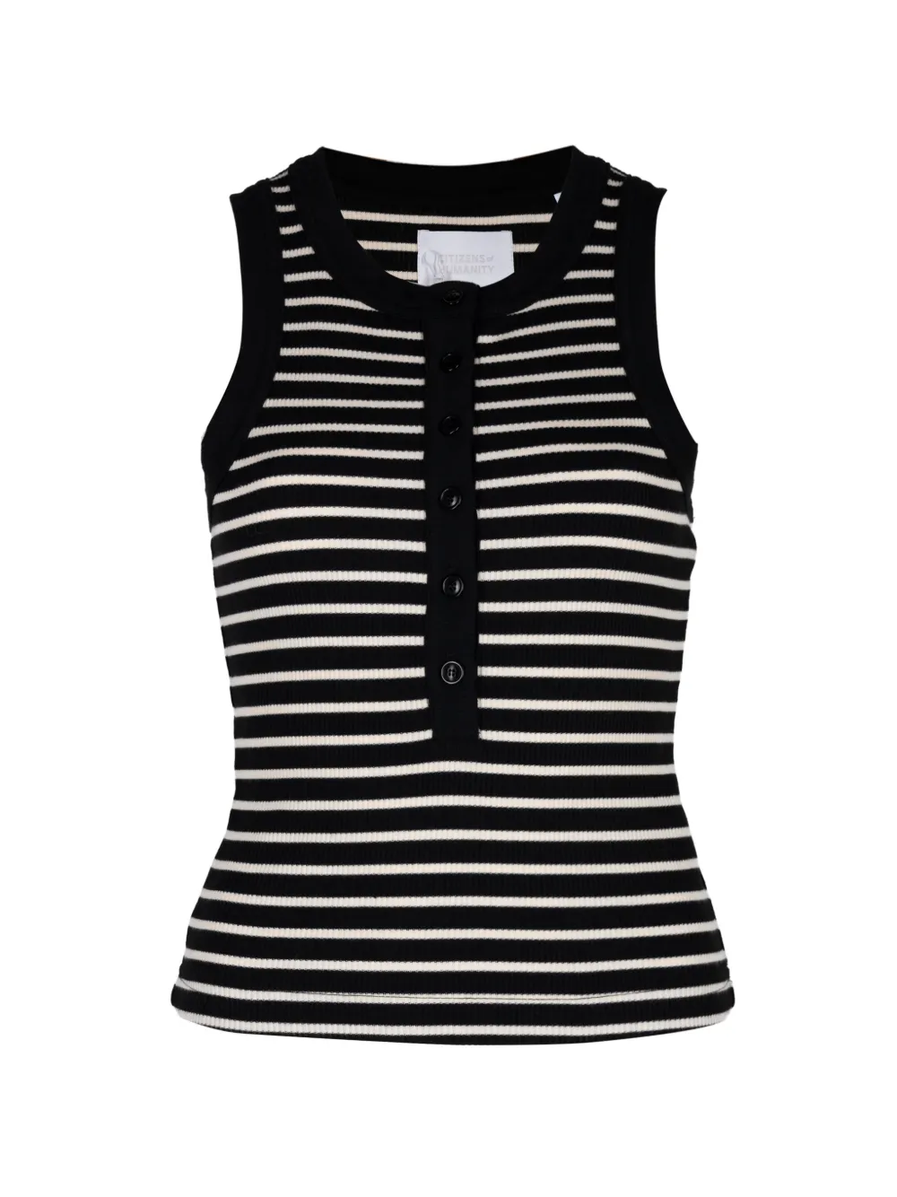 Citizens of Humanity Caralyn striped tank top - Nero