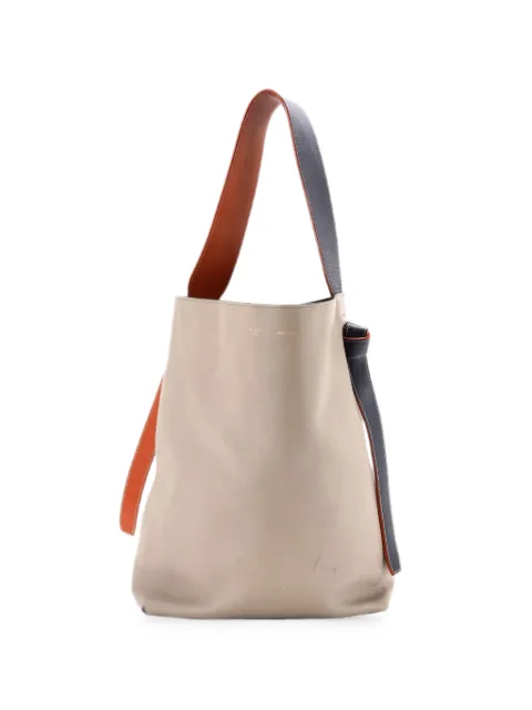 Celine Pre-Owned Twisted Cabas Calfskin Oversized tote bag
