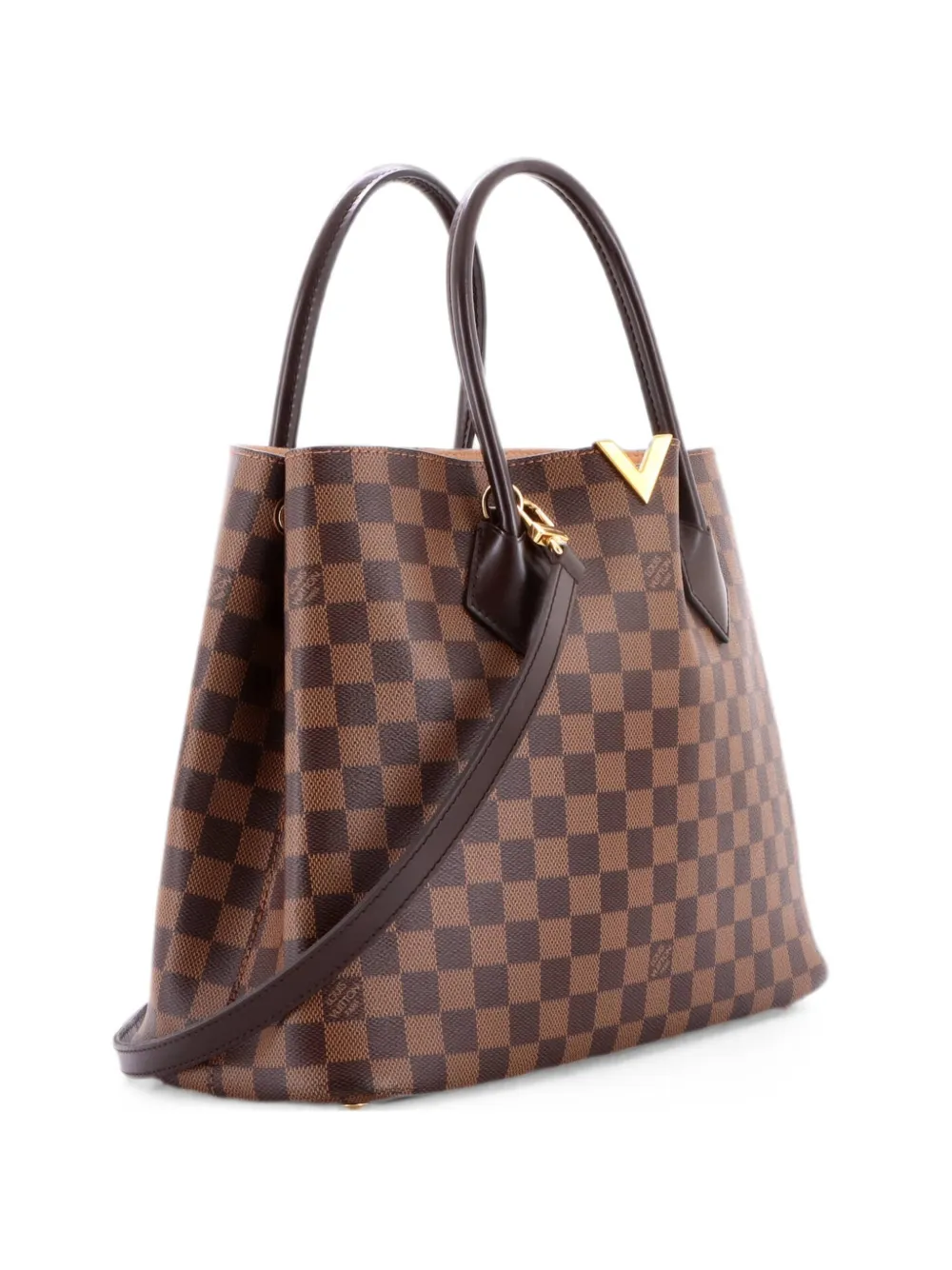 Louis Vuitton Pre-Owned Kensington Handbag Damier tote bag - Braun