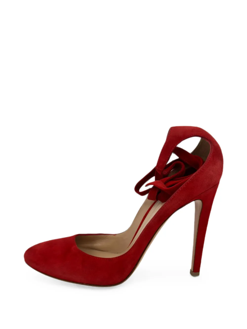 Gianvito Rossi strappy round-toe pumps - Rot