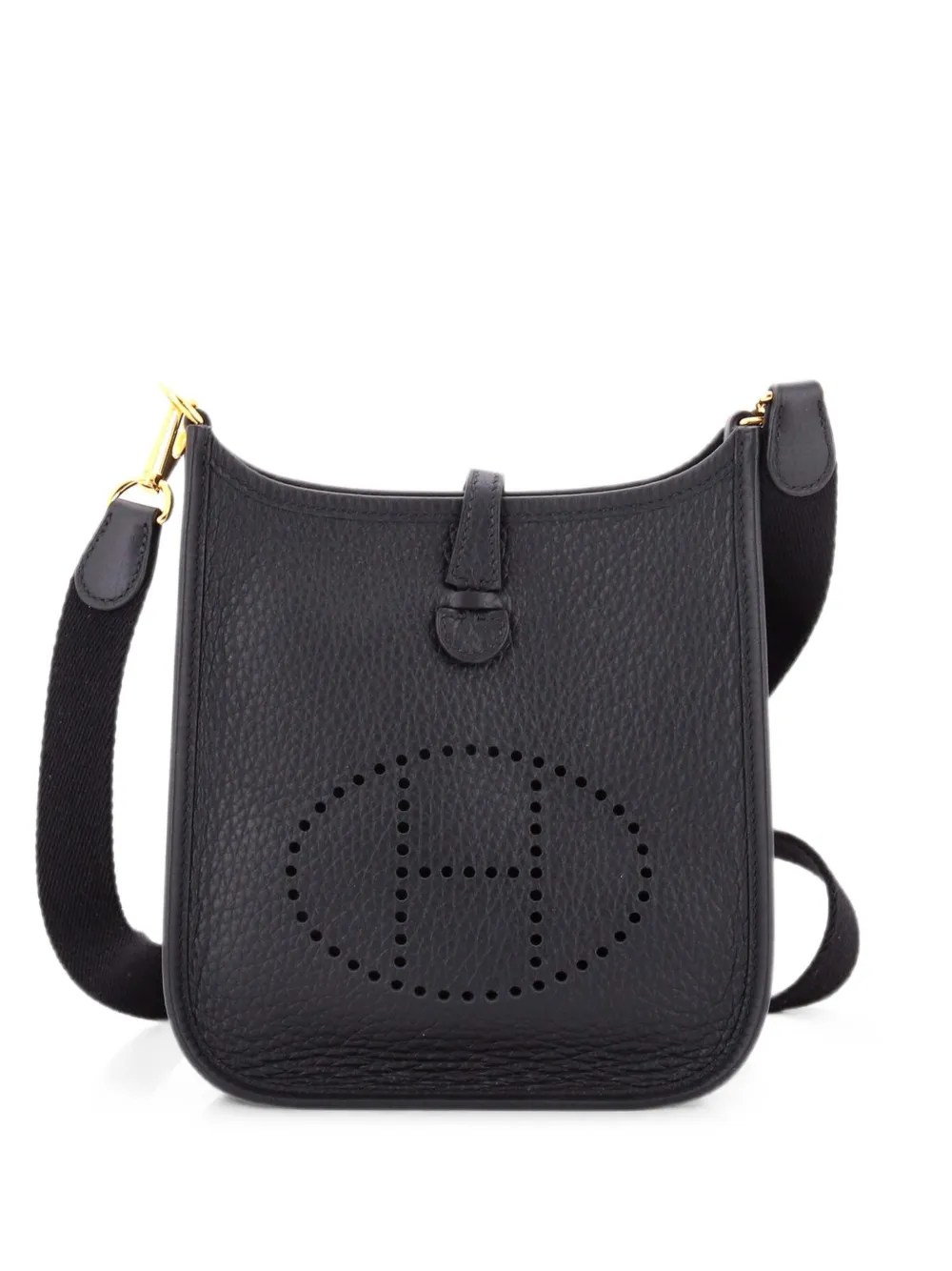 Hermès Pre-Owned Evelyne Bag Gen III Clemence TPM crossbody bag - Schwarz