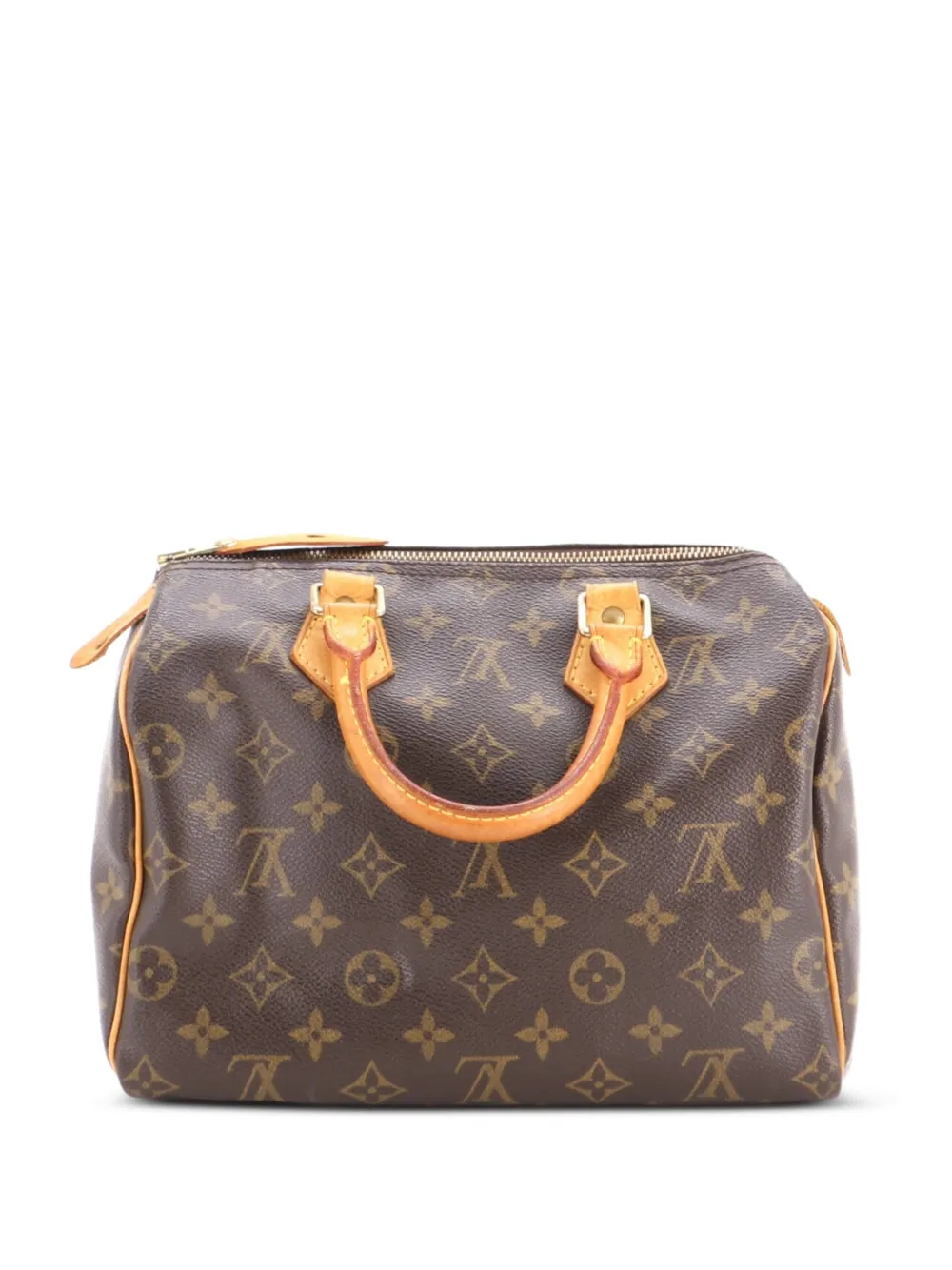 Louis Vuitton Pre-Owned Speedy Handbag Monogram Canvas 25 satchel - Marrone