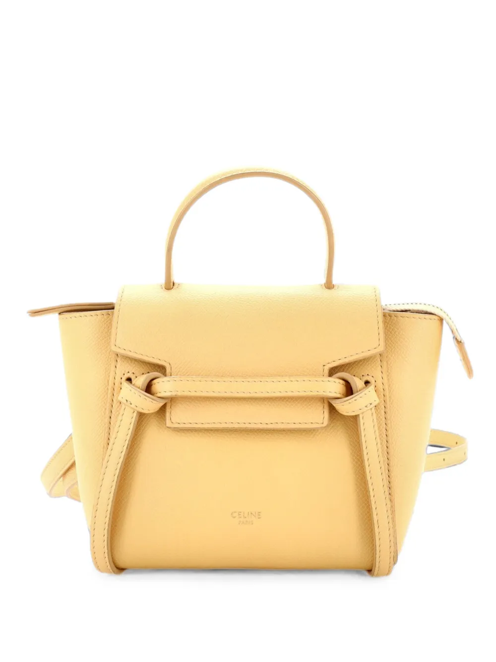 Celine Pre-Owned Belt Bag Textured Leather Pico shoulder bag - Gelb