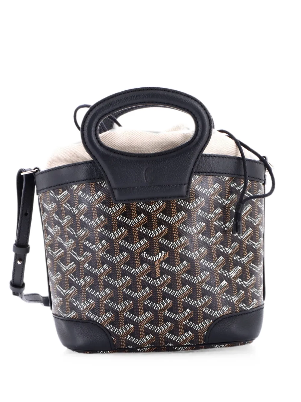 Goyard Pre-Owned Beluga Bag Coated Canvas Mini tote bag - Schwarz