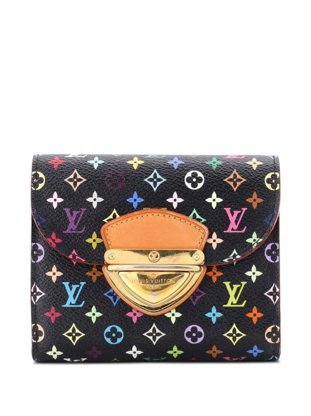 Louis Vuitton Pre-Owned Joey Wallet Monogram Multicolor small wallets - Nero