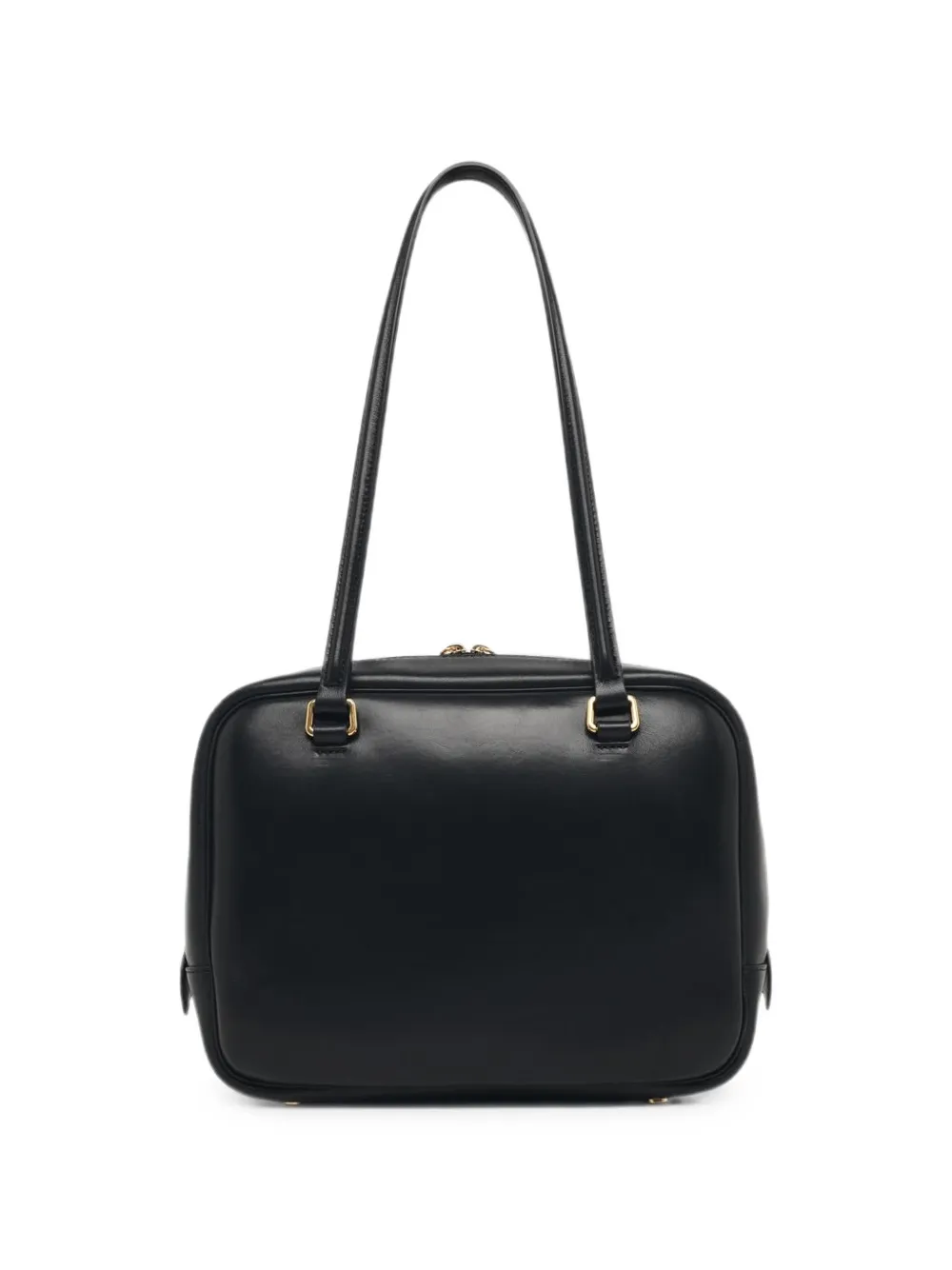 Jil Sander Vision medium leren schoudertas Zwart