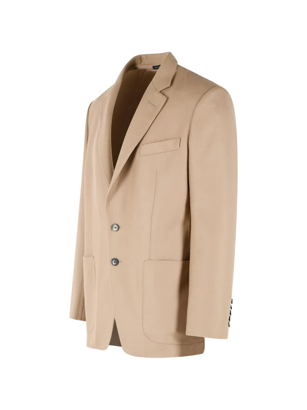 TOM FORD Blazer met enkele rij knopen Beige