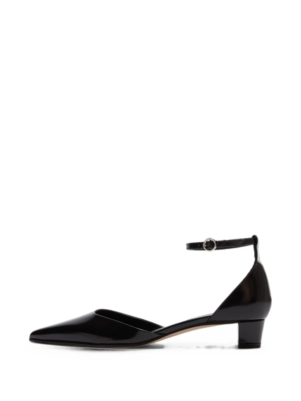 Aeyde Perrine ankle-strap pumps Zwart