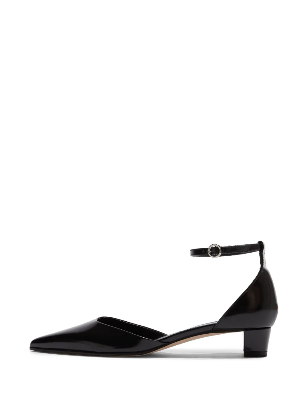 Aeyde Perrine ankle-strap pumps Zwart