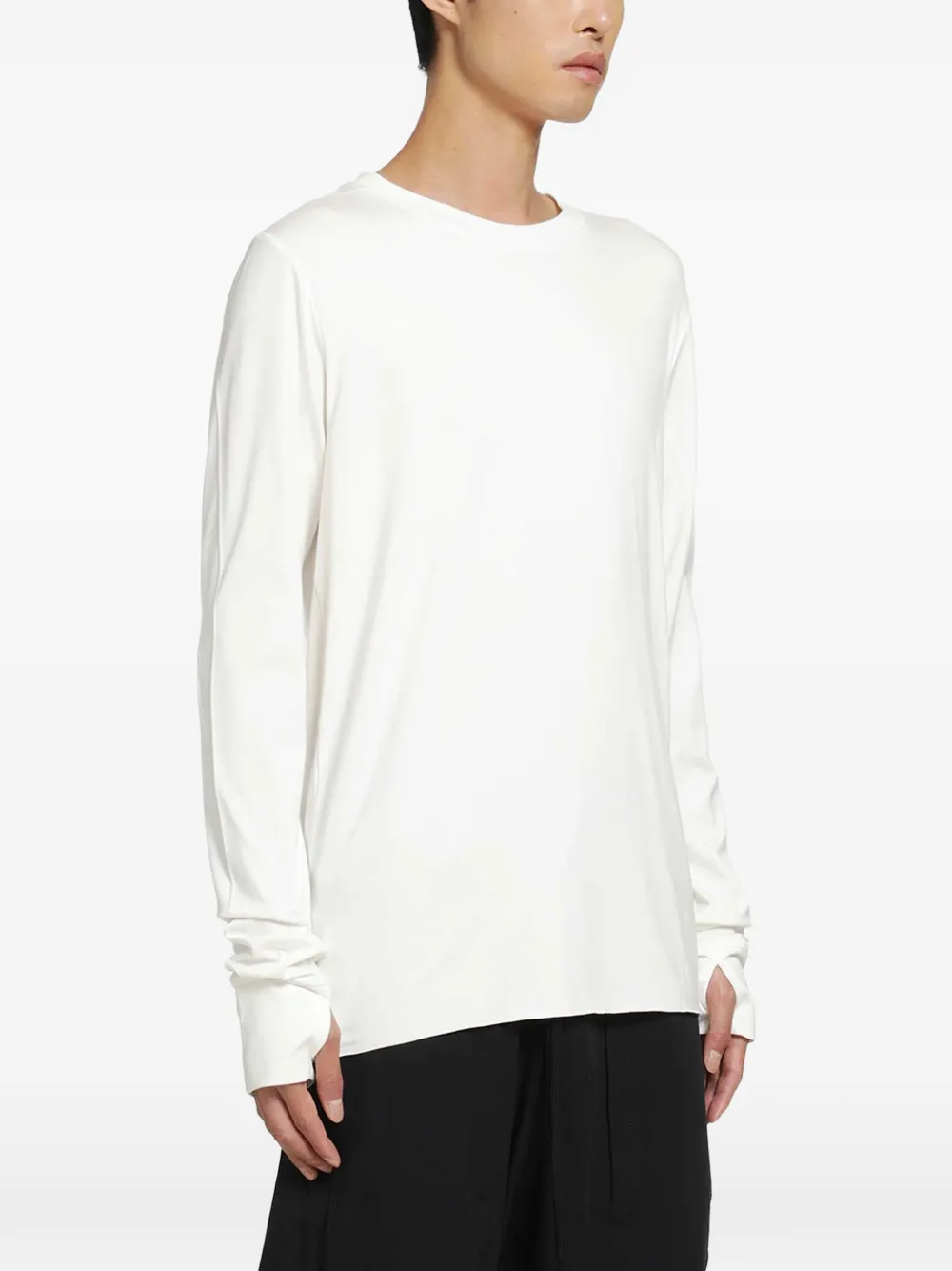 Thom Krom T-shirt met lange mouwen Wit
